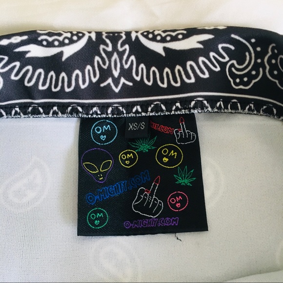 Dolls Kill Paisley Skirt - Picture 7 of 7